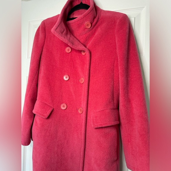 Talbots Pink Trench Coat - Picture 2 of 7